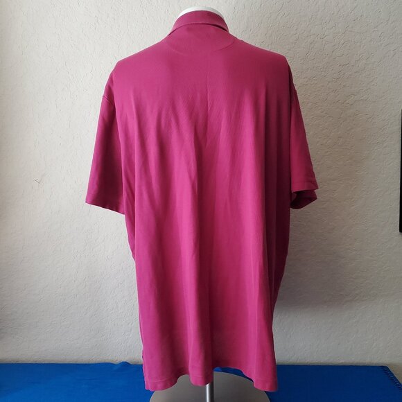 Daniel Cremieux Signature Magenta Golf Polo Shirt XXL - Picture 2 of 6